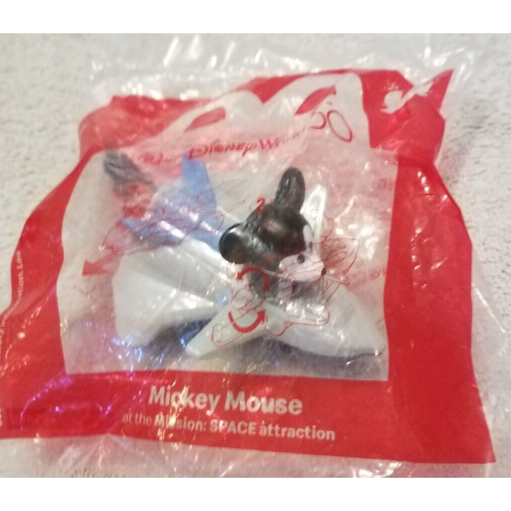 Mcdonald's Mickey Mouse Happy Meal Jet Mission Space Walt Disney‎ World # 2 New
